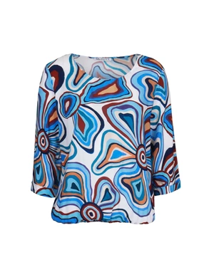Blouse with stylized motif | All products