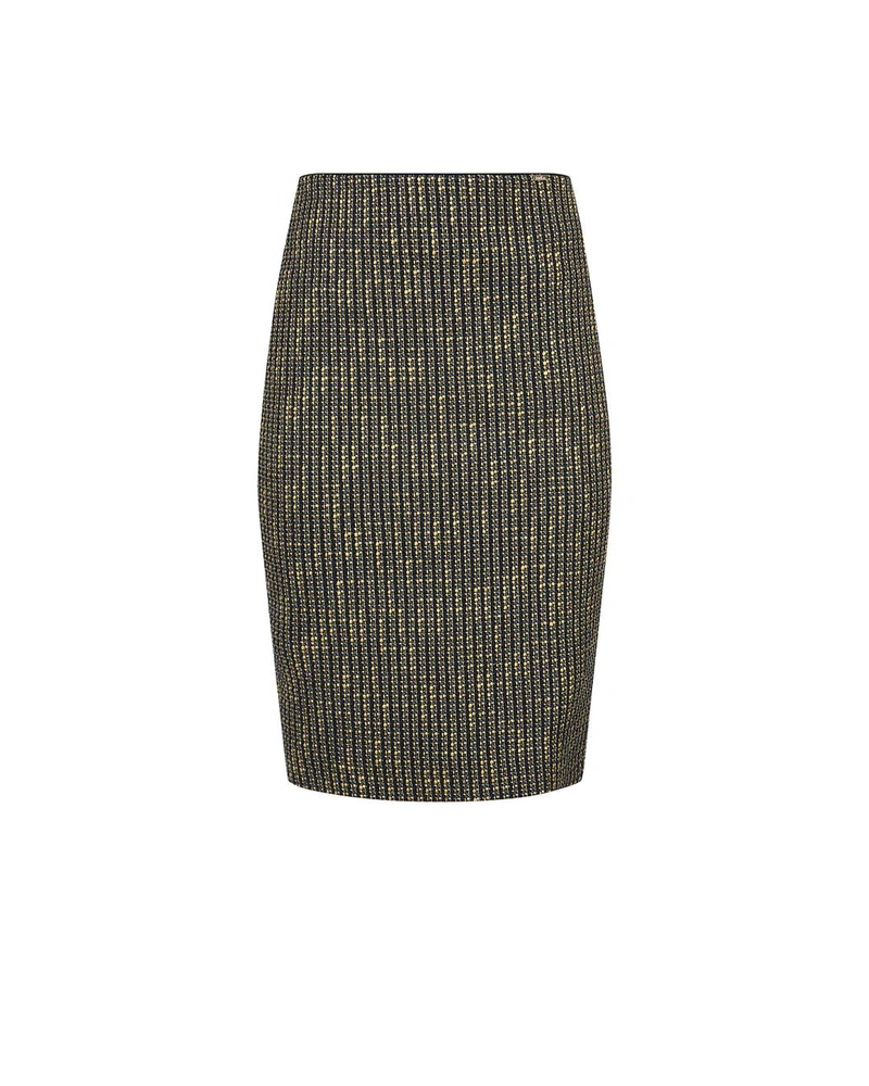 Bouclé tweed skirt with lurex threads | All products