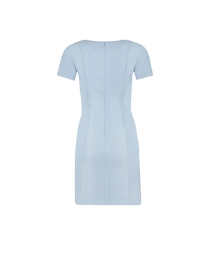 Business dress with square neckline | Dresses | Dika.test - 1 Business dress with square neckline | Dresses - 1