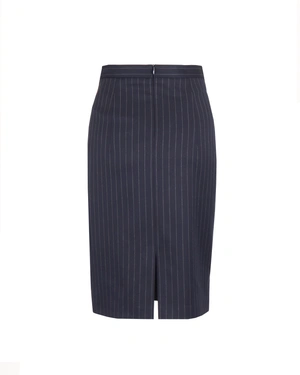 Business skirt with fine stripes | Skirts and Shorts - 1