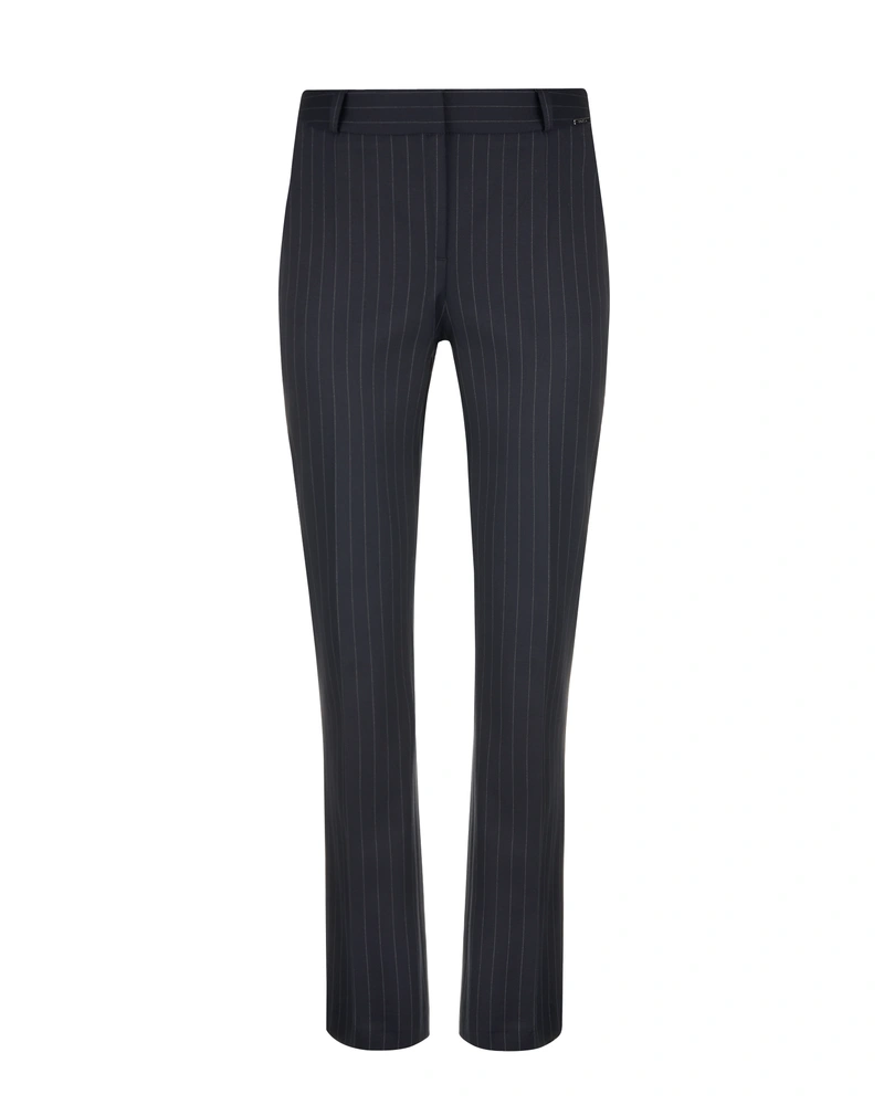 Business trousers with fine stripes | Trousers and Leggings