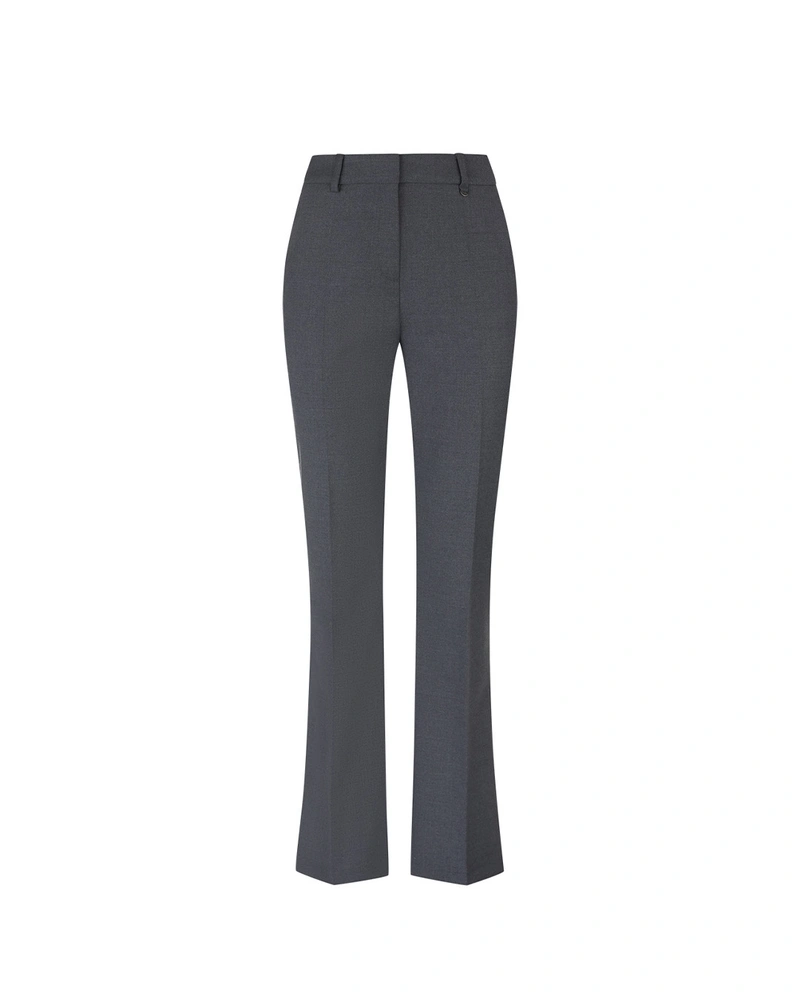 Temno sive pantalone sa elegantnom linijom | Pantalone i Helanke