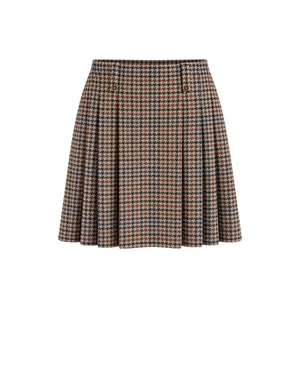 Checked pleated skirt in a wool blend | Skirts | Dika.bg Checked pleated skirt in a wool blend | Skirts