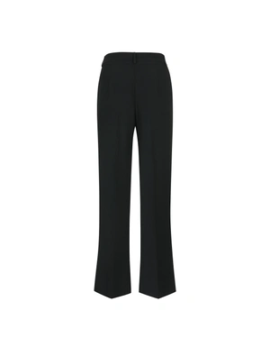 Classic black trousers with crease | Trousers and Leggings - 1