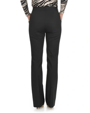 Classic black trousers with crease | Trousers and Leggings - 4