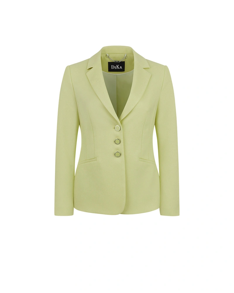 Classic single-breasted blazer in pastel pistachio | Jackets and Blazers