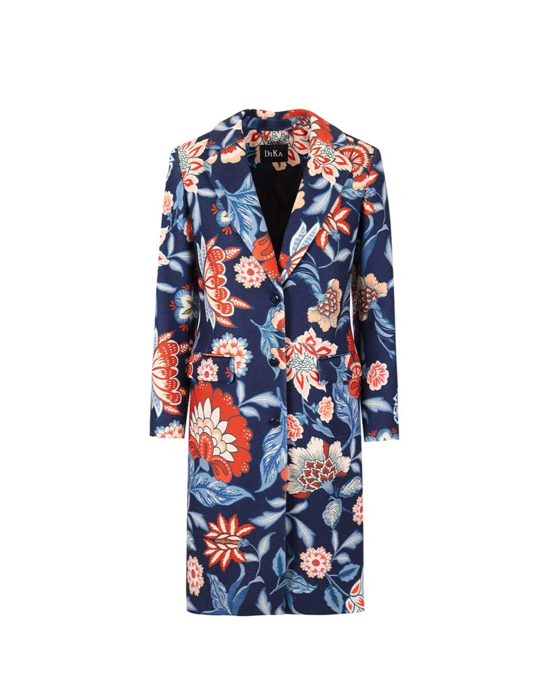 Coat with floral print | All products