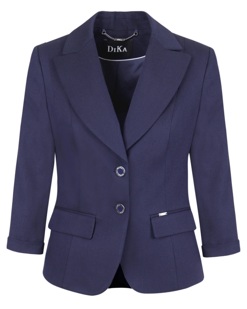 Cotton and certified viscose jacket | Jackets and Coats