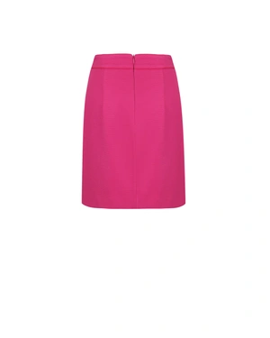 Cotton and certified viscose skirt | Skirts - 2
