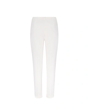 Cotton and viscose trousers | Trousers - 4