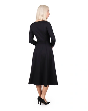 Cotton fit and flare dress | Dresses and Jumpsuits - 3