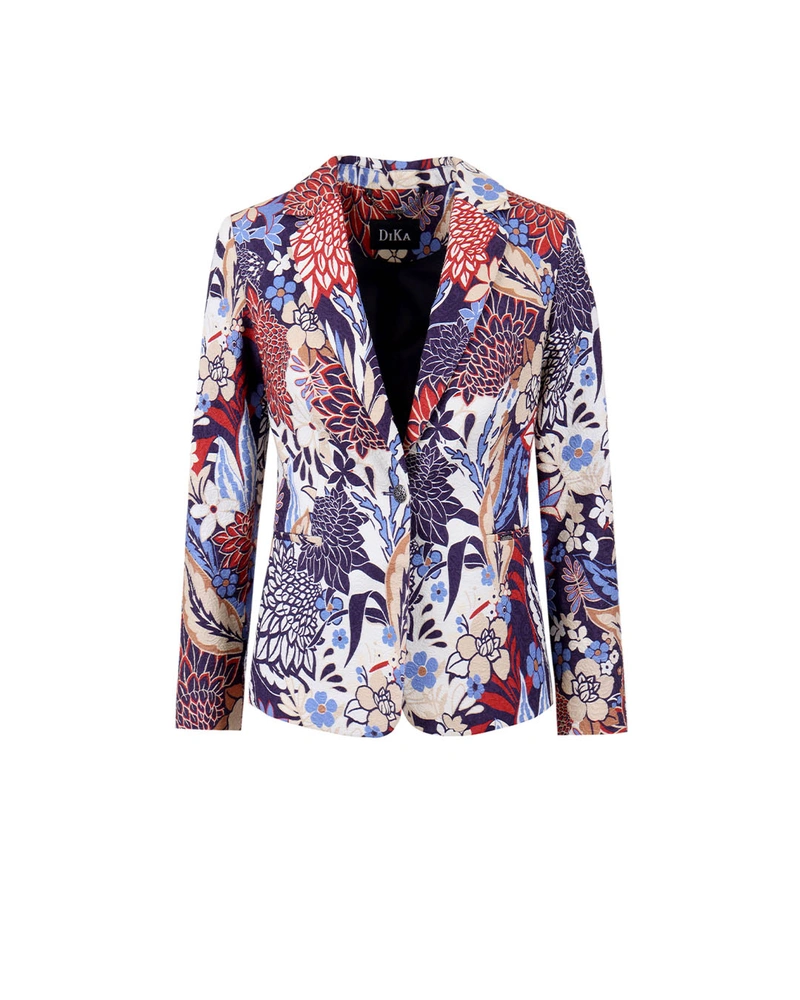 Cotton jacquard jacket, | All products
