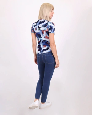 Cotton jeans with a front seam | Trousers and Leggings - 3