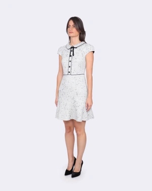 Cotton tweed dress | Dresses and Jumpsuits | Dika.test - 4 Cotton tweed dress | Dresses and Jumpsuits - 4