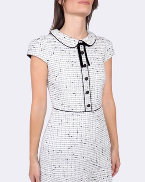 Cotton tweed dress | Dresses and Jumpsuits | Dika.test - 7 Cotton tweed dress | Dresses and Jumpsuits - 7