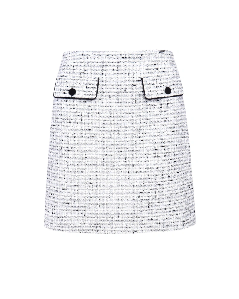 Cotton tweed skirt | Skirts and Shorts