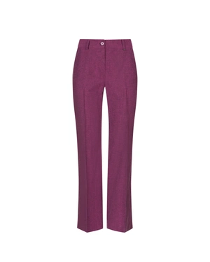 Cropped trousers with a crease | Trousers | Outlet DiKa Cropped trousers with a crease | Trousers