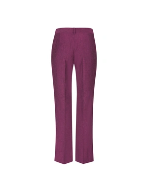 Cropped trousers with a crease | Trousers | Outlet DiKa - 1 Cropped trousers with a crease | Trousers - 1