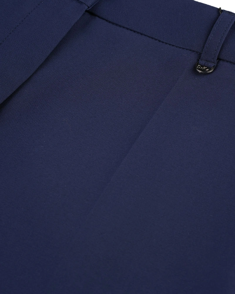 Bermude bleumarin cu tiv | 