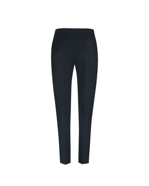 Pantalon bleu marine à jambe fuselée |  - 1