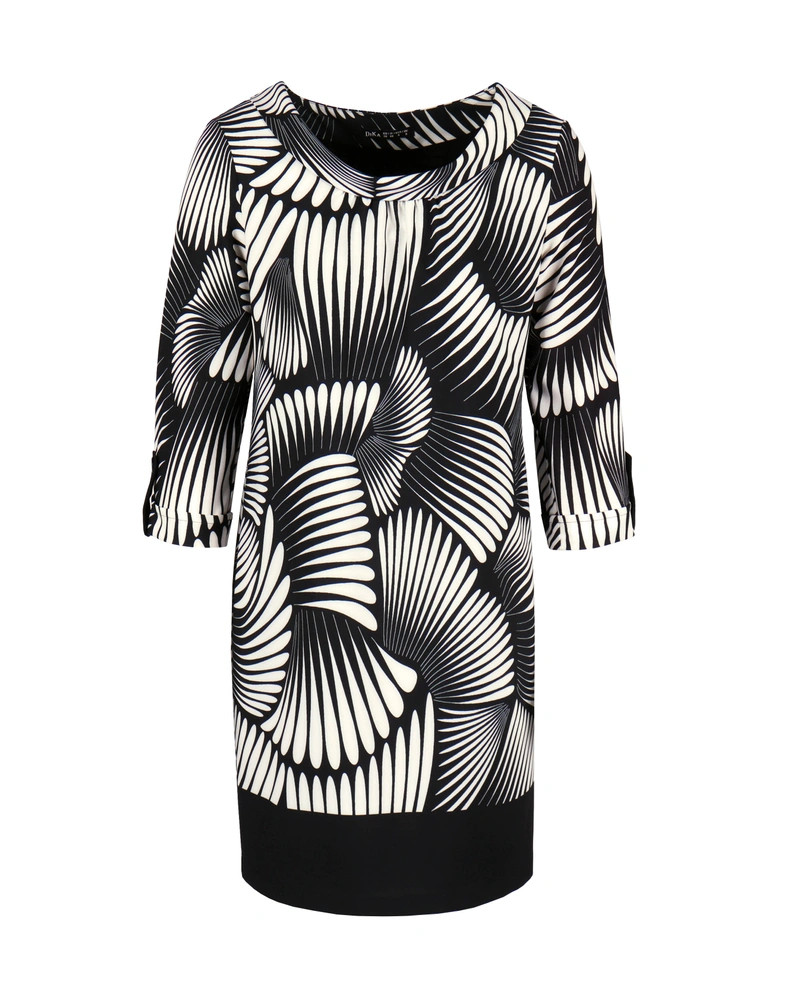 Dress with a contrasting print | Dresses and Jumpsuits