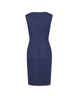 Dress with a geometric neckline | Dresses and Jumpsuits - 1