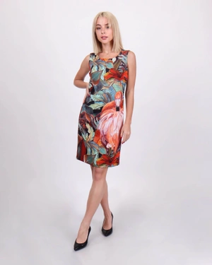 Dress with a print | Dresses and Jumpsuits | Dikastore.ro - 1 Dress with a print | Dresses and Jumpsuits - 1