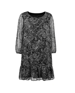 Dress with a ruffle | Dresses and Jumpsuits - 4