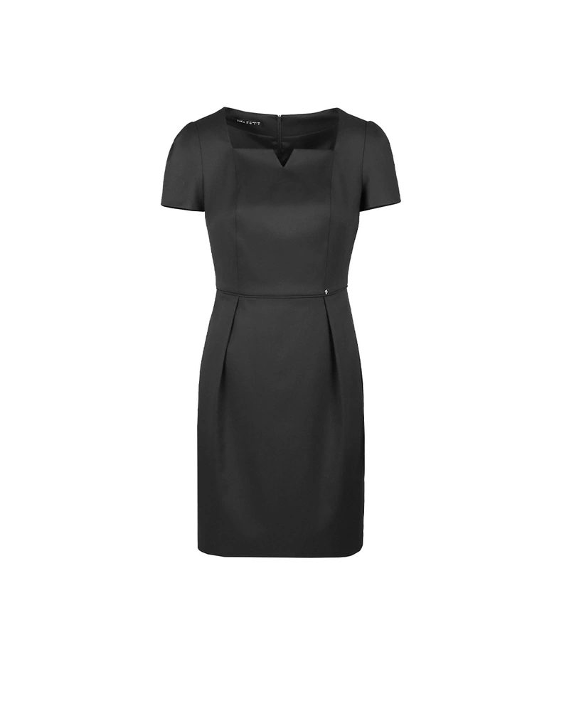 Dress with cutout neckline | Dresses