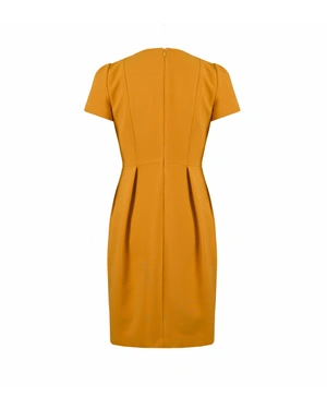 Dress with decorative buttons |  - 1