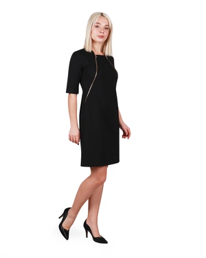 Dress with decorative zippers | Dresses - 3