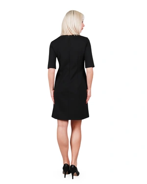 Dress with decorative zippers | Dresses - 4