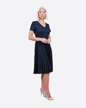 Dress with pleated bottom | All products - 3