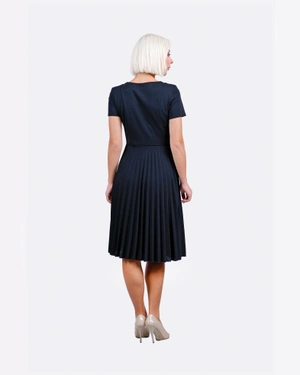 Dress with pleated bottom | All products - 4