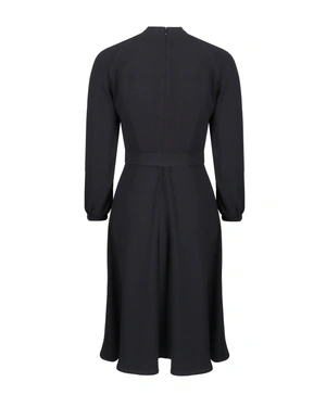 Dress with textile belt | Dresses and Jumpsuits - 1