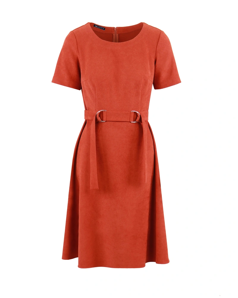 Dress with textile belt | Dresses and Jumpsuits