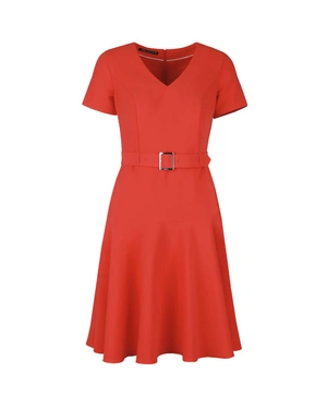 Dress with V-neckline | OUTLET SUMMER - 7