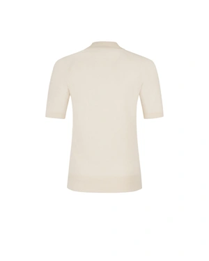 Elegant beige mock neck top | Pulls | Dika.test - 1 Elegant beige mock neck top | Pulls - 1