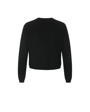Elegant black vest with gold buttons and cashmere content | COLLECTION - 5