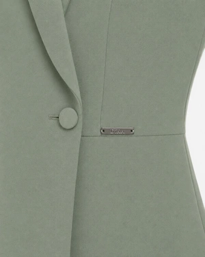 Elegant blazer-style dress in an Eucalyptus shade | Dresses - 4