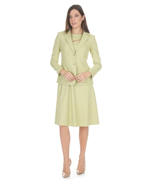 Elegant dress in pastel pistachio | Dresses - 3