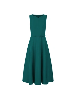 Elegant sleeveless dress in dark green | Dresses and Jumpsuits | Dika.rs - 6 Elegant sleeveless dress in dark green | Dresses and Jumpsuits - 6
