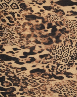 Bluza eleganta cu imprimeu leopard, confecționata din lyocell și lână | Tricouri - 2