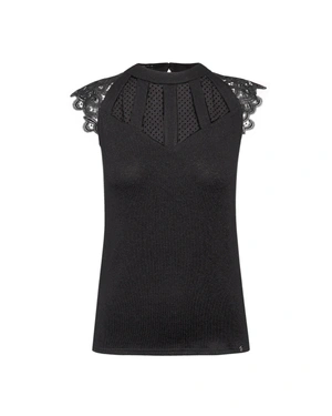 Bluza cu mâneci, broderie engleză |  - 3