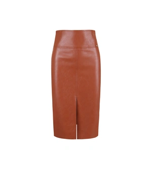 Faux leather pensil skirt | Skirts | Outlet DiKa Faux leather pensil skirt | Skirts