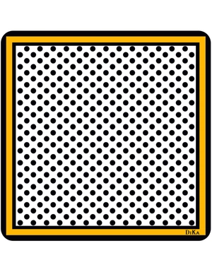 Fichu with a polka dot pattern | Scarfs | Dikastore.ro - 3 Fichu with a polka dot pattern | Scarfs - 3