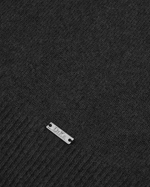 Fine cashmere sweater in black | Knitwear - 2