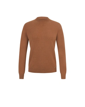 Fine cashmere sweater in latte color | Pulls | Dika.test Fine cashmere sweater in latte color | Pulls