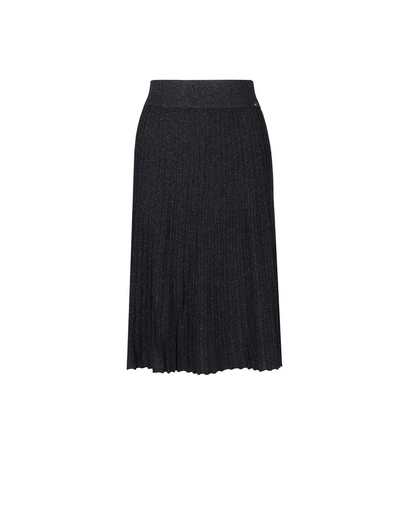 Fine knit pleated skirt | 