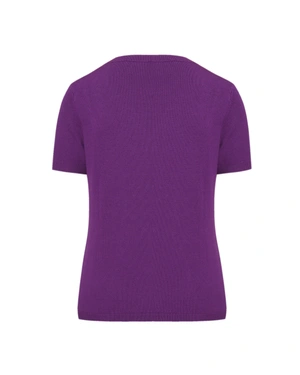 Fine knit viscose top |  - 2